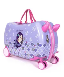 Milk&Moo Rideable Kids Suitcase - Little Mermaid