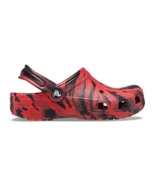 Crocs Classic Marbled Clogs K - Tomato