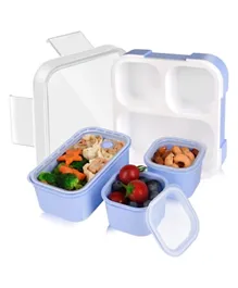 Snack Attack Daycare Insulated Bento Lunch Box Blue - 720mL