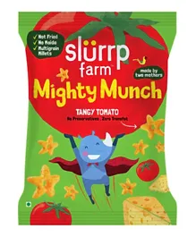 Slurrp Farm Mighty Puff Not Fried Ragi Snacks  Tangy Tomato -  20g