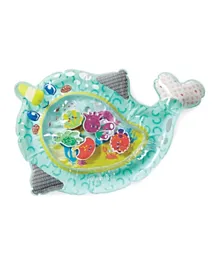 Infantino Extra Large Pat & Play Water Mat for Babies - Tummy Time & High Chair Play, BPA Free, Sea Pals, 50.8x40.64cm