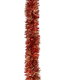 Party Magic Christmas Tinsel - Gold & Red
