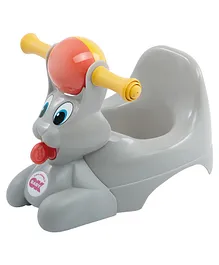 Ok Baby Spidy Rabbit Potty - Grey