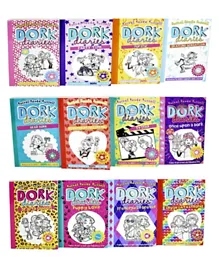 Dork Diaries Series Books Collection Set By Rachel Renee Russell - Pack of 12