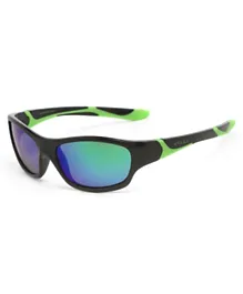 Koolsun Sport Kids Sunglasses - Black Lime