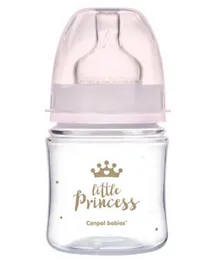 Canpol Babies Royal Baby Little Princess Anti-Collic Bottle - 120mL