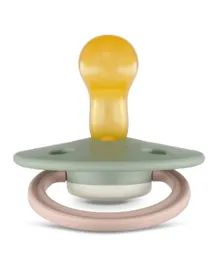 Rebael Fashion Natural Rubber Round Pacifier Size 1 - Cloudy Pearly Poodle