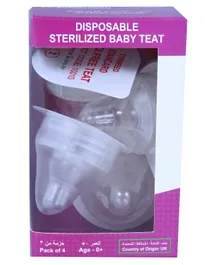 Sterifeed-Sterile Latex Free Teats (Standard) ( Pack Of 4 )