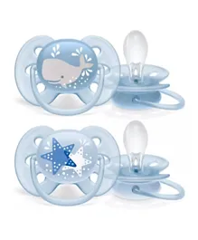 Philips Avent Soft Soother 2 Pieces - Mix Deco