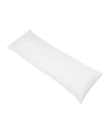 KallySleep Bolster Support Body Pillow-White
