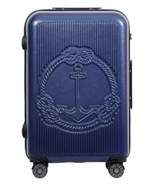 Biggdesign Ocean Suitcase Luggage  Medium - Navy Blue