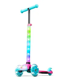 Madd Gear Zycom Zipper Lumen Light Up Scooter - Pink/Teal