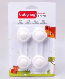 Babyhug Cabinet Latch White - Pack Of 2