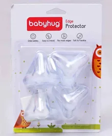 Babyhug Corner Edge Protector White - Pack Of 4