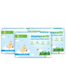 Mamaearth Combo Plant Based Diaper Pants  Pack of 3 - 30 Diapers