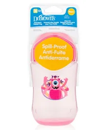 Dr. Brown's Spout Toddler Cup Designed Pink - 270mL