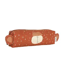 Trixie Mr. Monkey Long Pencil Case - Orange