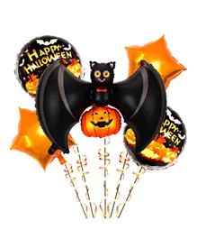 Highland Halloween Foil Balloons - 5 Pieces