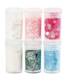 Craftbox Glitter and Sequin Mix - Pastel Colors