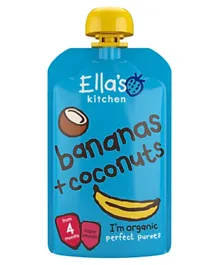 Ella's Kitchen Organic Bananas + Coconut - 120g
