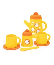 Tiger Tribe Silicone Tea Set Sunny Days - 7 Pieces