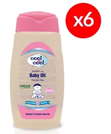 Cool & Cool Baby Oil Pack of 6 - 250 ml each