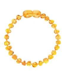 Made by Nature Premium Amber Baby Teething Bracelet - Honey
