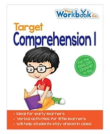 B Jain Publishers Target Comprehension 1 - Educational Book for Ages 6-9, 128 Pages, English Learning & Read