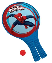 Marvel Paddle Bat Set Spider Man - Blue