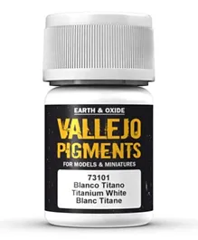 Vallejo Pigment 73.101 Titanium White - 35mL