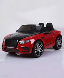 Bentley Super Sports Licensed Battery Operated Ride On with Remote Control - Red