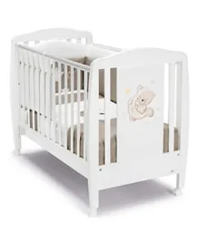 Cam Latino Orso Luna Baby Bed - White