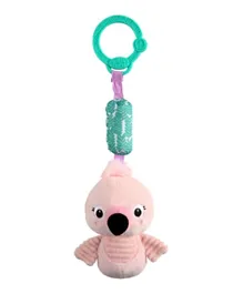 Bright Starts Chime Along Friends Take Along Toy - Flamingo