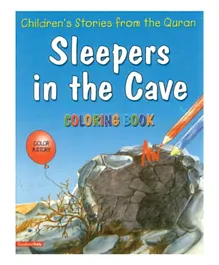 Sleepers In The Cave Colouring Book - English