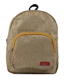 Bakker Mini Glitter Backpack Gold - 10.63 inches