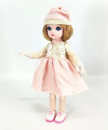 Bonnie Deluxe Edition Fashion Doll with Peach & Beige Balloon Dress
