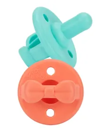 Itzy Ritzy Sweetie Soother Silicone Pacifiers - Pack of 2