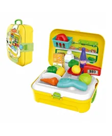Little Story Role Play Shopkeeper/Supermarket Set Box - 21 Pieces