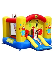 Happy Hop Clown Slide & Hoop Bouncer 9201 - Multicolor