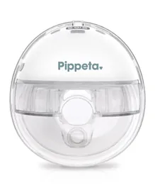 Pippeta Compact Handsfree LED Breast Pump - White