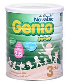 Novalac Genio 3 Plus Vanilla Growth Milk-  800 gm