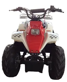 Megawheels Tornado 150 CC Power Wheels Off Road Fully Automatic ATV Quad Bike - White