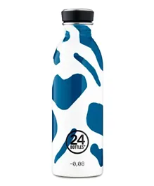 24 Bottles Urban Lightest Insulated Stainless Steel Water Bottle Lake Print - 500 ml