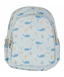 A Little Lovely Company Backpack Ocean - 12 Inches