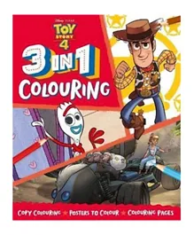 Disney Pixar Toy Story 4 - 3 In 1 Colouring