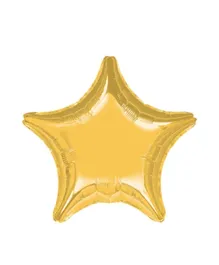 Party Center Star Supershape Balloon - Gold