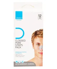 Davinci Clogged Pore Strips Pack - 12 Strips
