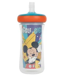 The First Years Mickey Insulated Straw Bottle - 266mL