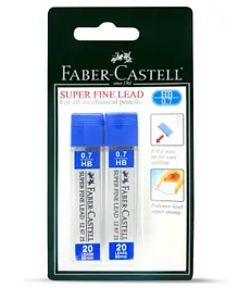 Faber-Castell Super Fine 0.7mm Leads - 40 Leads