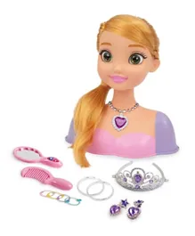 Grandi Giochi Rapunzel Princess Styling Head - 20cm